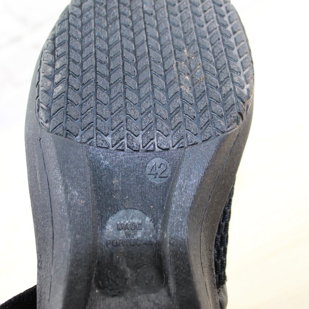 ARCOPEDICO Black Nylon Comfort Strappy Mary Jane S - Picture 8 of 9